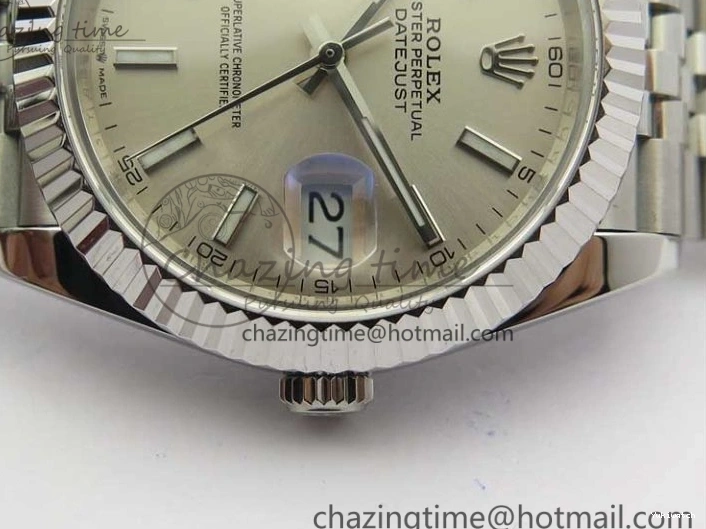 SS 1:1 41mm Edition Maker BP Silver DateJust New Version on Jubilee Best 126334 Dial Bracelet 0901
